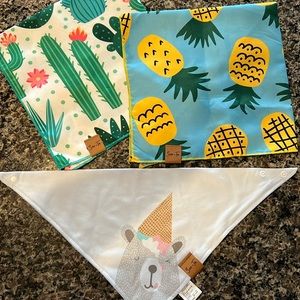 Scarf and Tail Dog Bandanna 3 pack